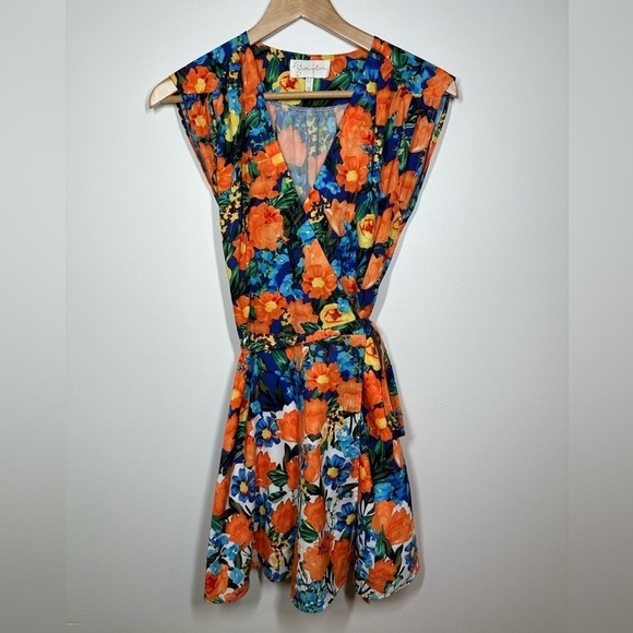 YUMI Kim Floral Wrap Dress XS - Picture 1 of 7